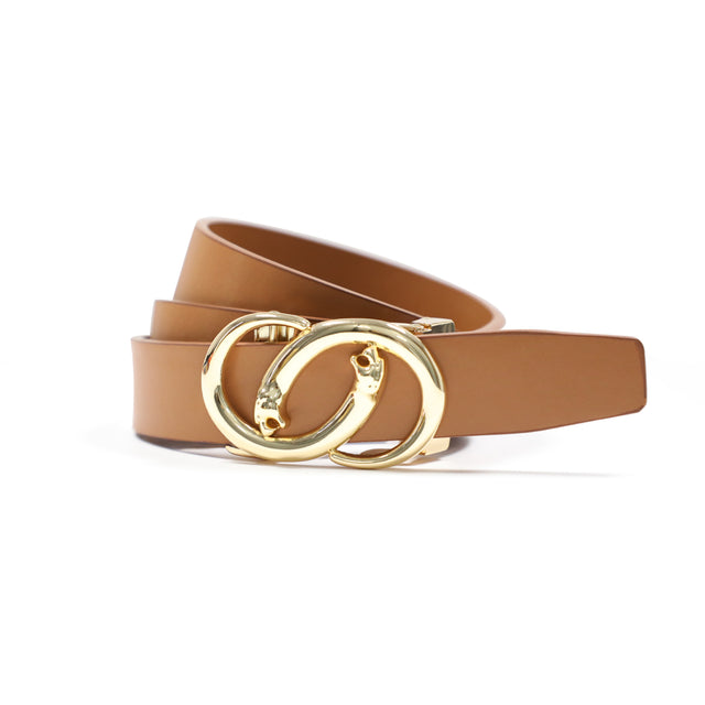 Wrap-around automatic buckle belt