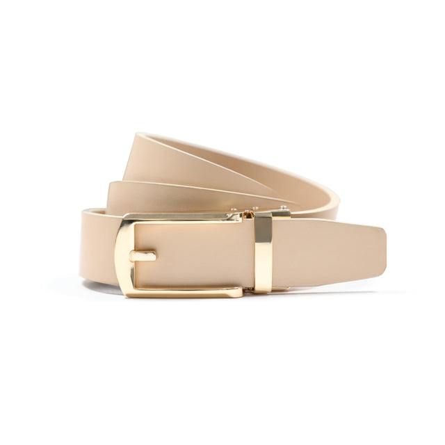 Square Metal Automatic Buckle Belt